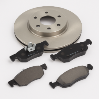 Kit de Disco e Pastilha de Freios ARGO 1.3 8V/CRONOS 1.3 8V/FIORINO EVO 1.4 8V/GRAND SIENA 1.4 8V